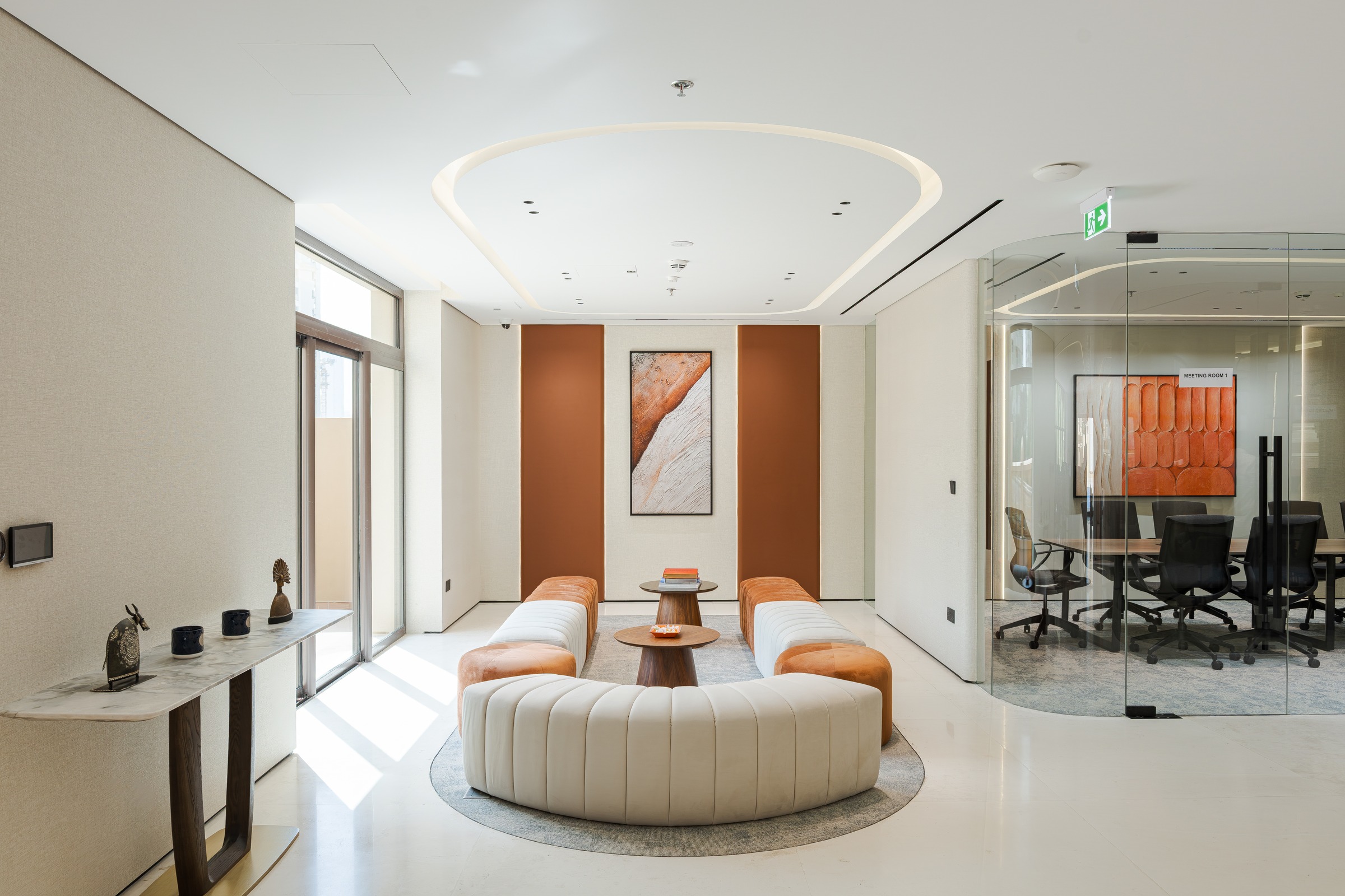Corporate headquarters after turnkey fit-out by Elevate