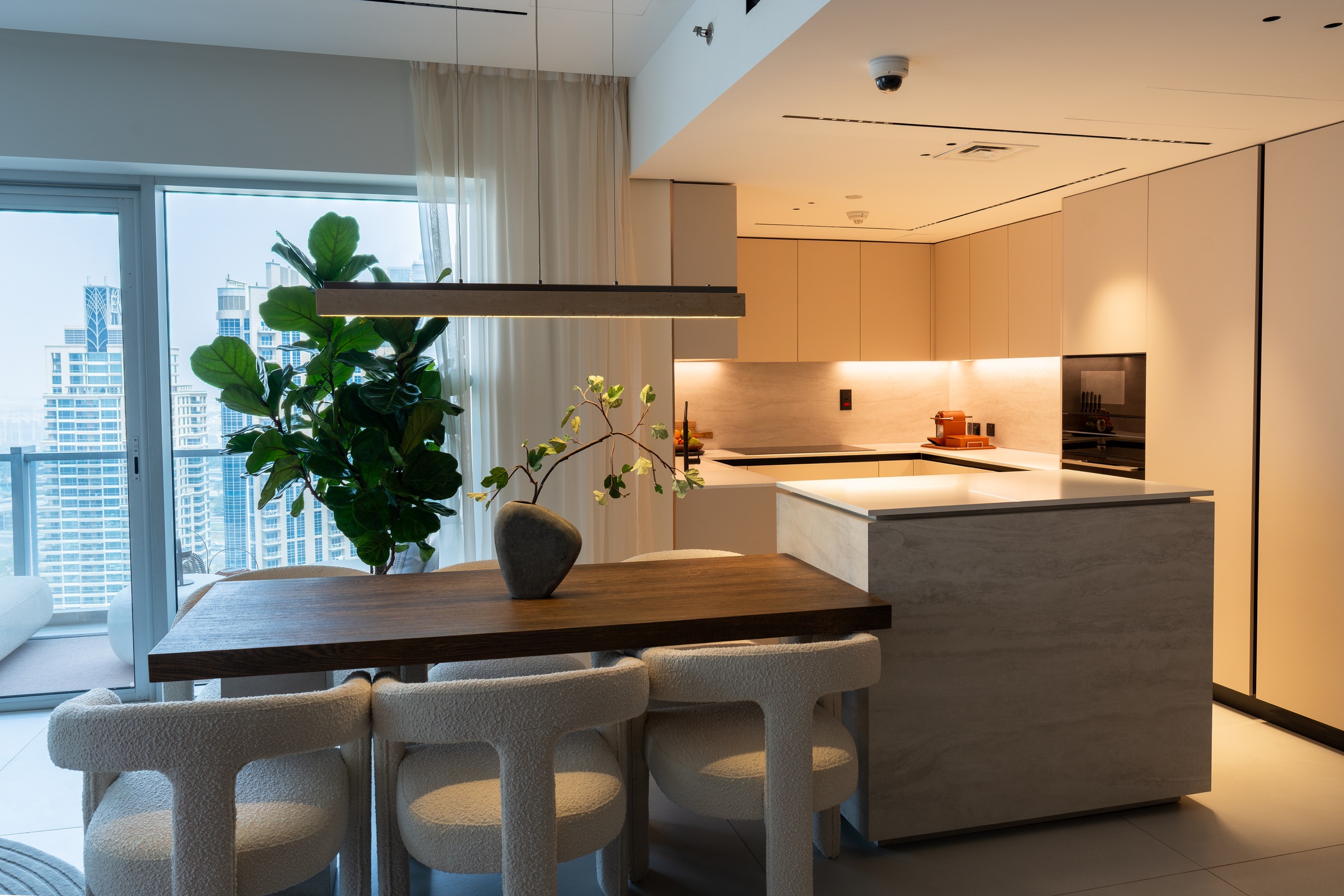 Dubai Marina apartment handed over furnished by Elevate Fit-Out